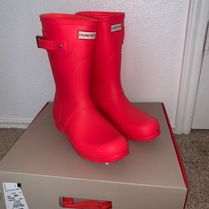 Hunter rain boots